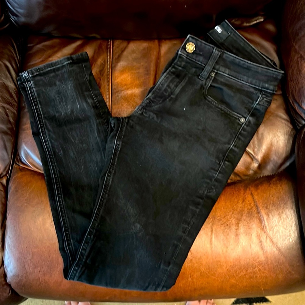 Men’s distressed Express Skinny Jeans